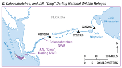 Caloosahatchee, and J.N. "Ding" Darling National Wildlife Refuges