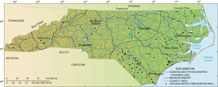 mager river map of nc