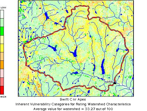 Inherent Vulnerability, Watershed Characteristics